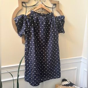 OLD NAVY Size Medium dress with open shoulders.  GUC